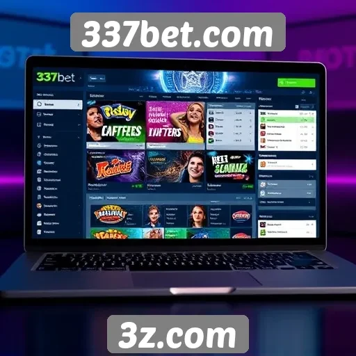 Review sobre a interface do usuário do 337bet.com